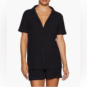 SKIMS Soft Lounge Short Sleep Set | Onyx | Size XL